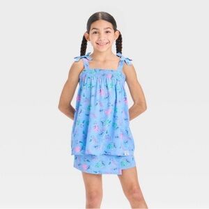 Disney x THAHA Girls Size Small Lilo & Stitch Tank Top - EUC